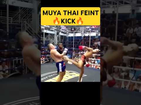 #Muya Thai feint kick #short #tutorial #martialarts #training #boxing #mma 🔥