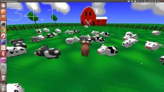 Where Art Cow - Simple OpenGL Game