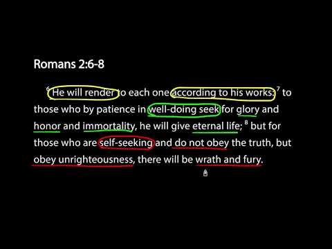 Savoring Scripture - Romans 2:6-8