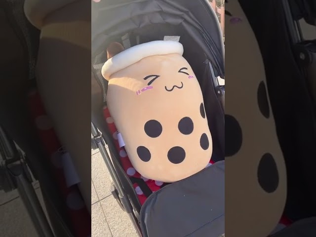 Vídeo relacionado con QINGZY Almohada de Peluche Bubble Tea, 35cm Muñeco Kawaii Boba Té de Leche, Cojín Decorativo Suave para Abrazar, Felpa Antiestrés para Adultos, Dormitorio, Sofá, Oficina (Café)