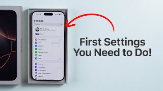 First Settings you NEED to Change on your iPhone!