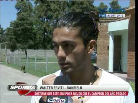 Erviti y el dulce momento de Banfield