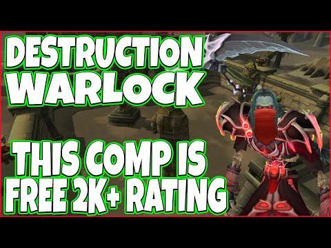 This Comp Is Free 2K+ Rating - Destruction Warlock Massive Chaos  Bolts Compilation - Season 3 PvP