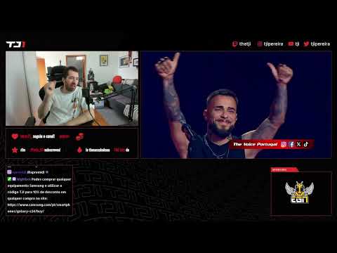TJI REAGE A DIOGO PIÇARRA - ARCADE (NO THE VOICE PORTUGAL)