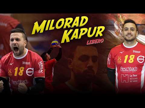 MILORAD KAPUR 2017/2018 CHENOIS VOLLEYBALL