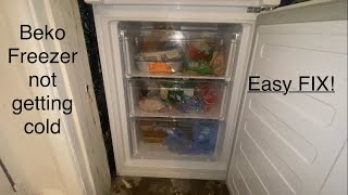 DIY Beko Freezer Fix — Freezer Not Getting Cold