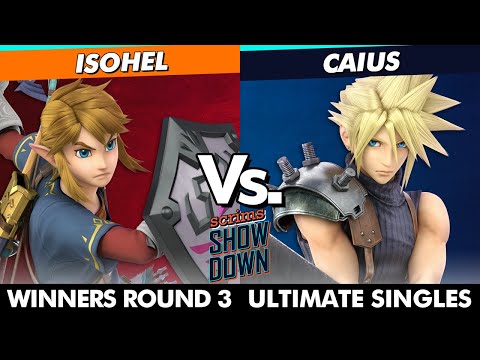 Scrims Showdown 90 - isohel (Link) Vs. Caius (Cloud) SSBU Ultimate Tournament