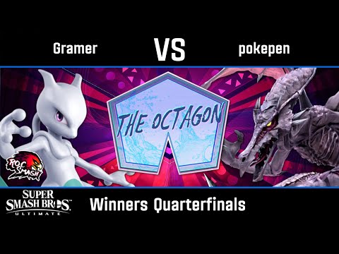 Gramer (Mewtwo) vs pokepen (Ridley) - Ultimate Winners Quarterfinals - Octagon #68