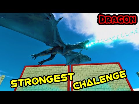 DRAGON VS EVERY STRONG UNIT FROM EVERY FACTIONS animal revolt battle simulator