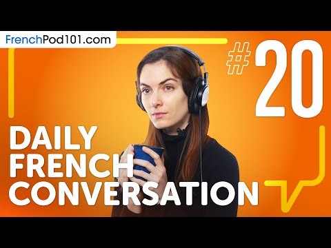 learn how to use the verb to be in French Daily French Conversations 01