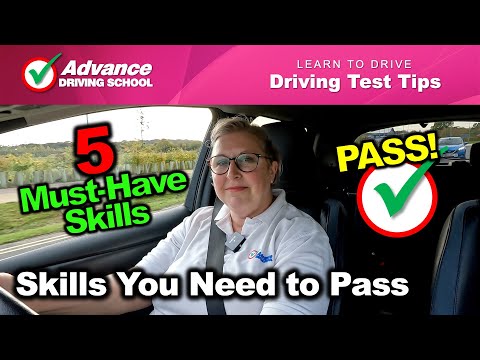 The 5 skills you must have to pass your driving test!  |  Driving Test Tips