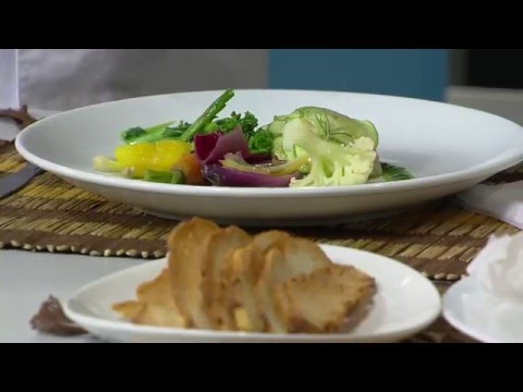 Receita Bom Sabor - 14/04/2016 - Abrotea do Litoral Norte e legumes "Riviera" - Chef Laurent Hervé