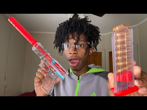 Unboxing Rubber Bullet Glock Pistol! |Shell Ejecting Glock Gun😱