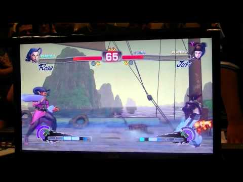 USF4 @ EVO 2014 - FRQ Filipinoman (Rose) vs Twitch Yossan (Juri)