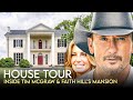 Tim McGraw & Faith Hill | House Tour | $15 Million Nashville Mansion & More