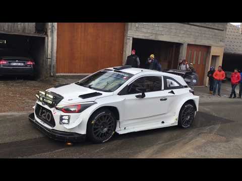 Test Hyundai Sebastien Loeb Rallye Monte-Carlo 2019
