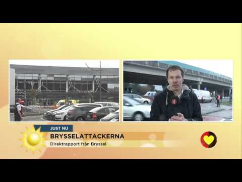 Läget på flygplatsen dagen efter: ”Tydligt att man fortfarande är orolig” - Nyhetsmorgon (TV4)