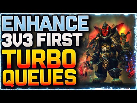 💪TURBO + Doomwinds! First Queues | Enhancement Shaman PvP | Shadowlands World of Warcraft