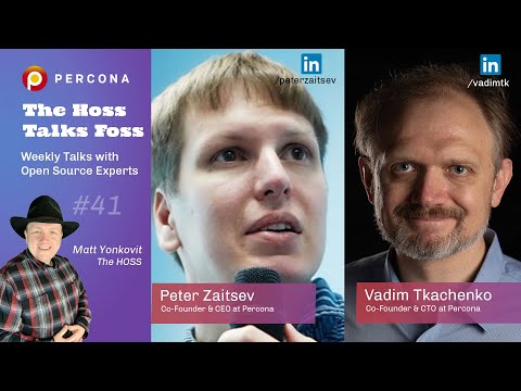 Percona’s 15th Anniversary, MySQL, MongoDB, PostgreSQL With Peter Zaitsev and Vadim Tkachenko - Percona Podcast 41