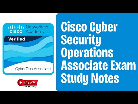 🛡️ Cisco Cybersecurity Operations Associate (CBROPS 200-201) – Summary Lesson & Study Notes
