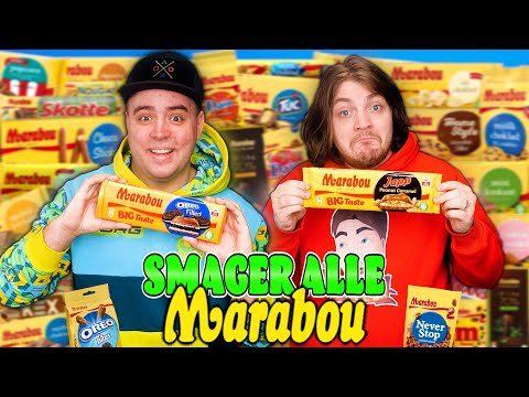 Smager ALLE Marabou i Danmark