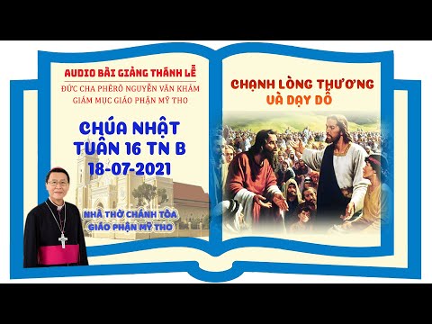 Đức Cha Phêrô suy niệm CN XVI TN B 2021: CHẠNH LÒNG THƯƠNG và DẠY DỖ