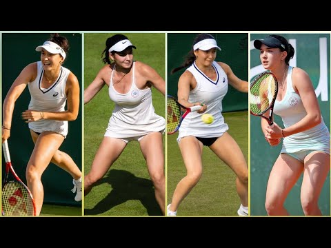 Eva Lys 🇩🇪 rising wta talent with unique style 🎾 Tennis player female workout