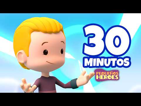 PEQUEÑOS HEROES: SIN PAUSA | Canciones Infantiles cristianas