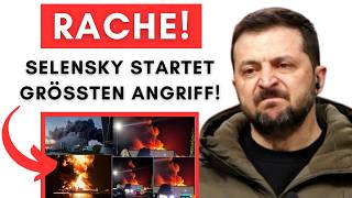 Massiver Luftangriff auf Moskau: Selensky mit grösstem Vergeltungsschlag jemals!