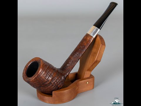 Savinelli Silver Sandblasted Canadian (804 KS)
