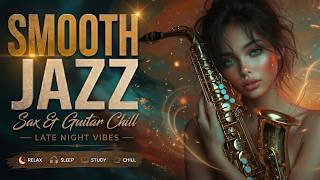 Gentle Saxophone Jazz 🎷 Calm R&B Melodies for Peaceful Nights