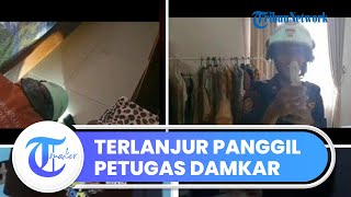 Warga Ngaku Ada Ular di Rumah & Panggil Damkar, Ternyata yang Ditemukan Petugas Buat Tertawa Ngakak