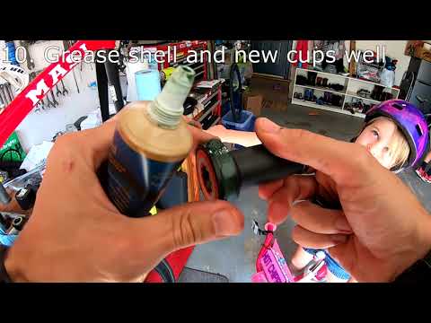SRAM GXP PressFit Removal and Install: 1 Minute Video