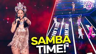 She Taught The COACHES To Samba After Her Blind Audition | The Voice