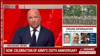 MSNBC: SPECIAL COVERAGE - AMERICA250 PARADE AND NO KINGS PROTESTS - JUNE 14, 2025