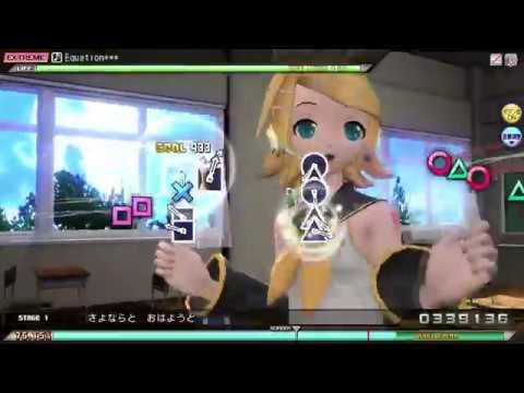 Project DIVA Arcade Gameplay on PC! (Equation+**)