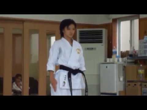 8 Kyu   Pinan Nidan   Rika Usami   Shito Ryu   Orange Belt