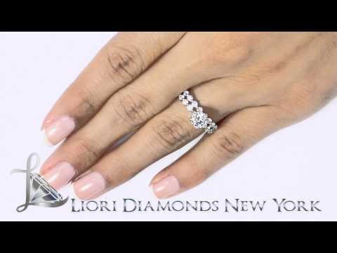 ER-SOLD-099 - 2.64 Carat D-VS2 Diamond Engagement Ring & Wedding Band Set 14k White Gold