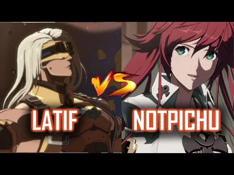 【GGST】Latif (Zato-1) vs NotPichu (Jack-O) High level matches【Guilty Gear Strive】