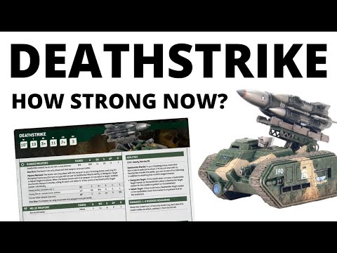 Deathstrike Missile in 10th Edition 40K - Astra Militarum Datasheet Review