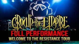 Crown The Empire - FULL SET! LIVE! Welcome To The Resistance Tour
