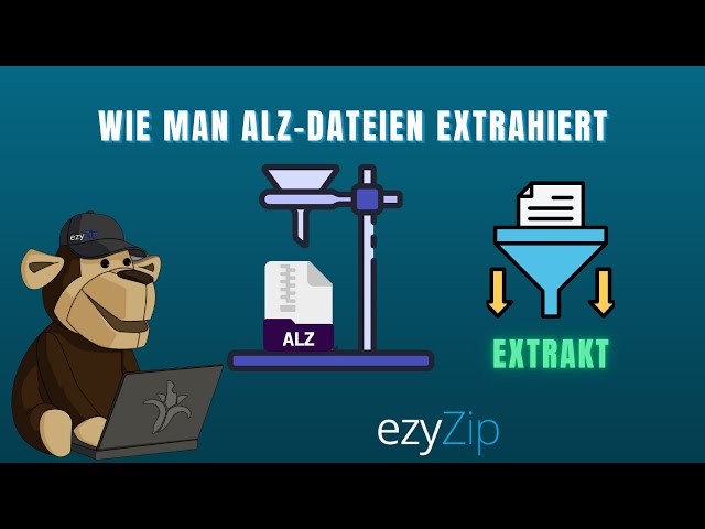 So Extrahieren Sie ALZ-dateien │ Keine Softwareinstallation Erforderlich