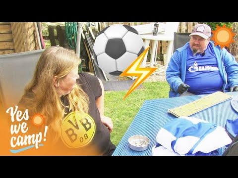 ⚽ Königsblau vs. Schwarz-Gelb! Derby-Duell in Camper-Parzelle | Yes We Camp! | Kabel Eins