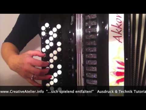 Knopf-Akkordeon Technik Tutorials - Jazz Chords Dance