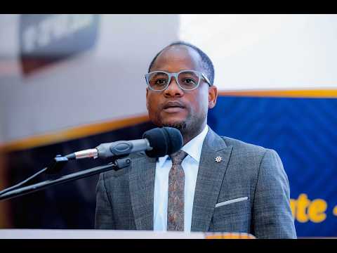 Deputy Attorney General, Hon. Samwel M. Maneno, speaking during the training for State Attorneys organized by OSG in Arusha