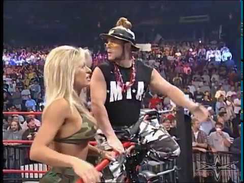 (720pHD): WCW Nitro 05/22/00 - Major Gunns & Kimberly Page Segment