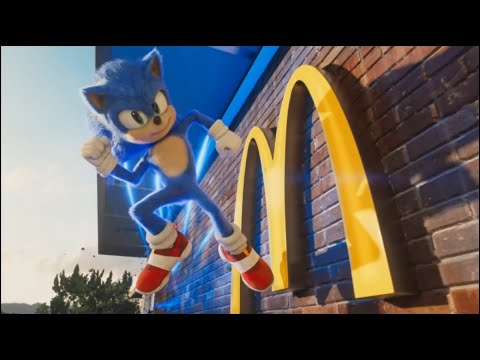 Sonic The Hedgehog 2 - McDonald's Happy Meal (US) Commercial