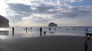 Trebarwith Strand, North Cornwall, UK