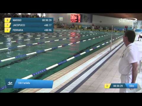 Serie 5 dei 100 Farfalla  Assoluti Maschi Master - Campionati Regionali Master 2015 VENETO e FRIULI