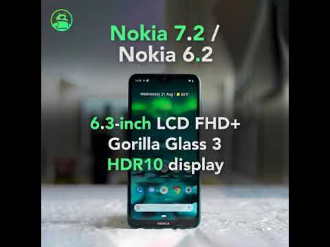 Nokia 7.2 and Nokia 6.2